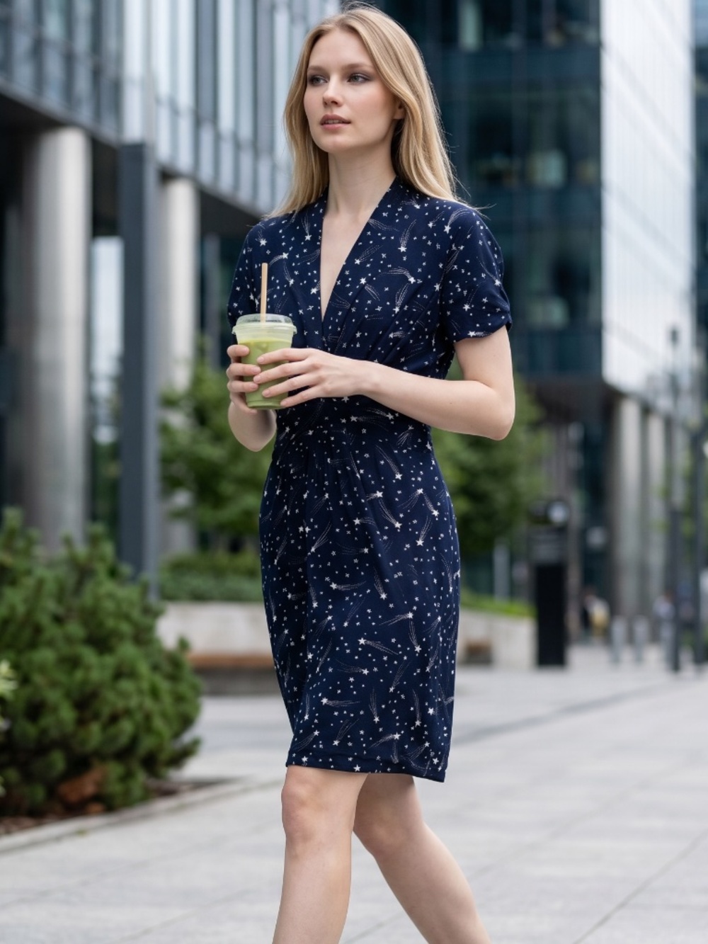 Cute and pretty Emily and Finn tulip sleeved mini dress